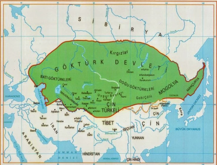 Göktürk harita